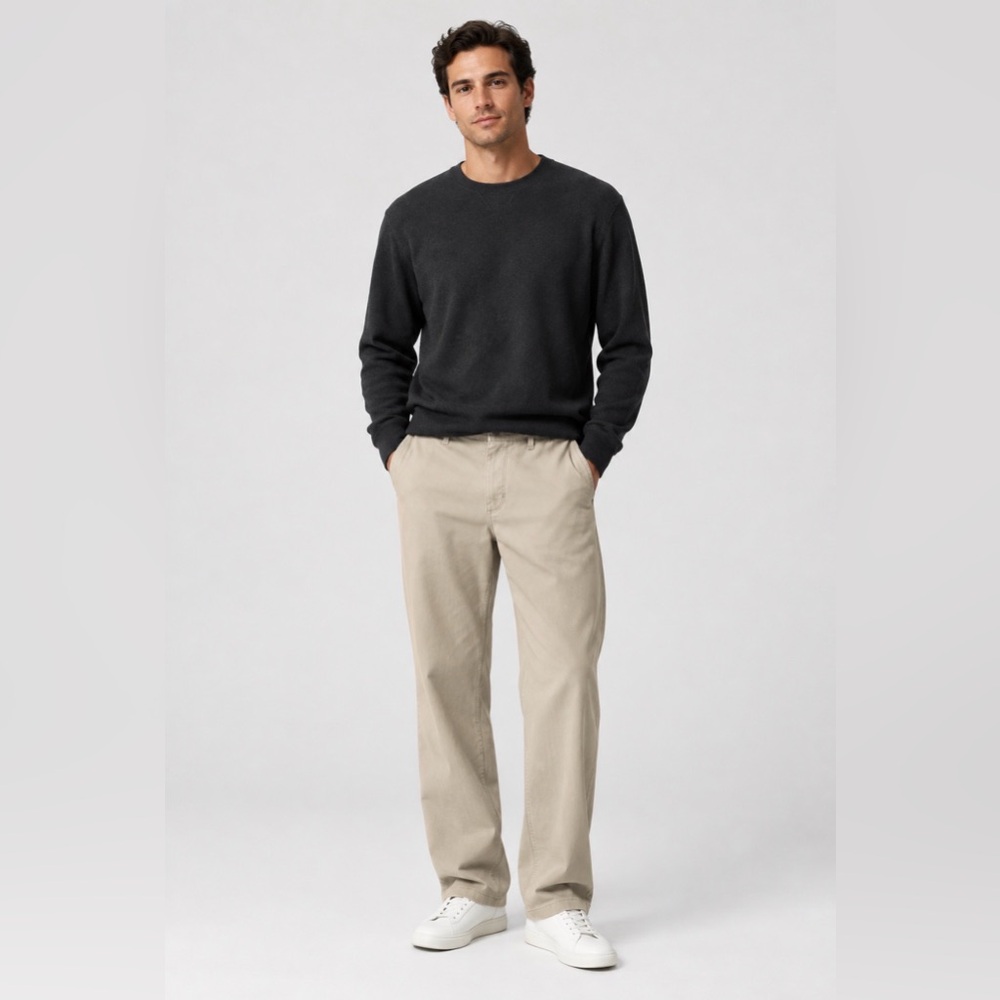 NWT Vuori Benton Twill Elastic Waist Pant Relaxed Fit 30"